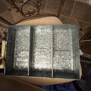 Mud pie Metal S'mores Tray